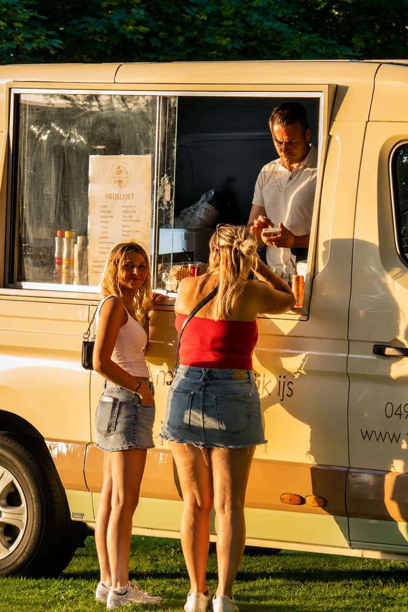 Tutti Gelato tijdens een feest op locatie